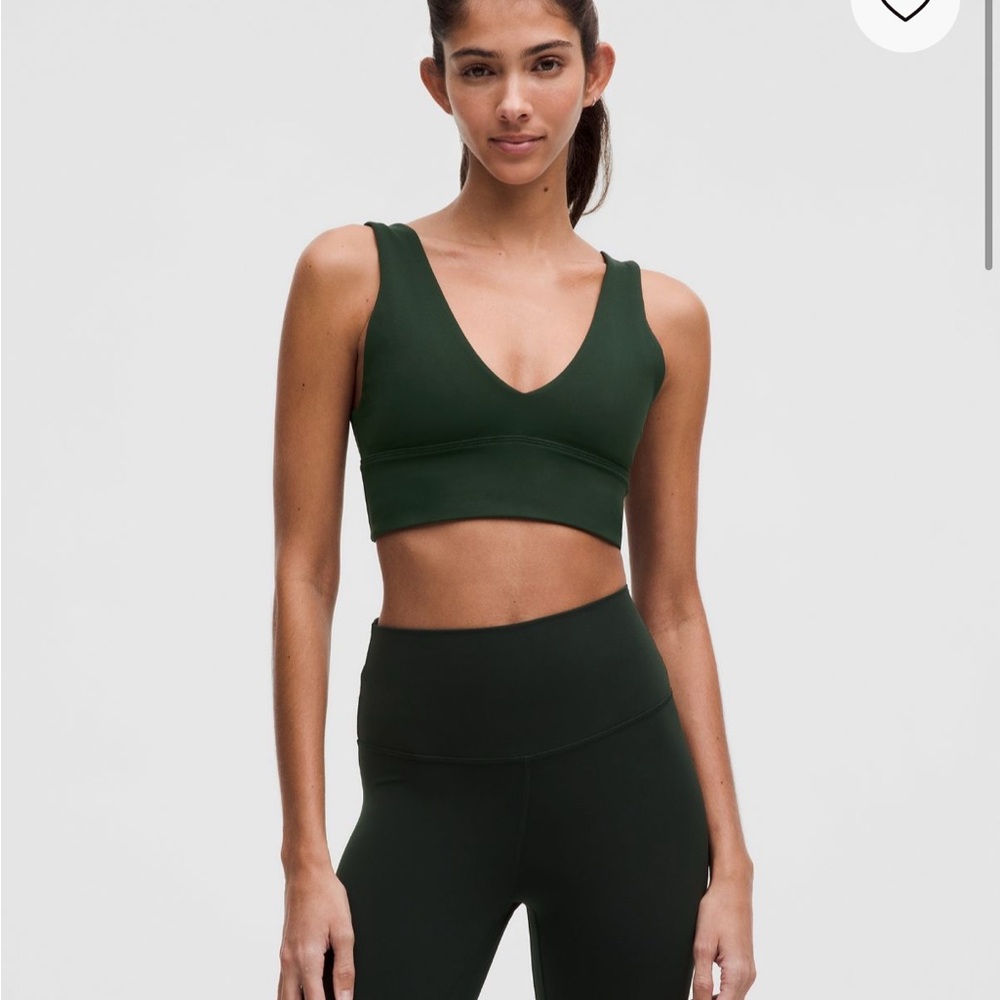 Lululemon Green Align Bra C/D cup Sz 4